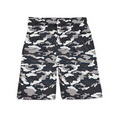 Youth Badger Camo Sublimated 7" Shorts